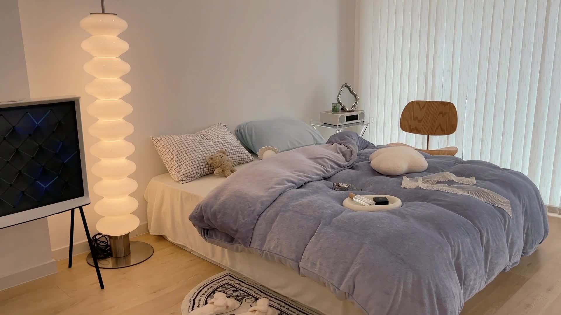 91家纺网 家纺一手货源 找家纺 昔可家纺 2021新款撞色牛奶绒四件套 奶油紫