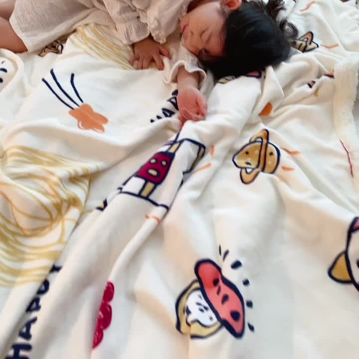 91家纺网 家纺一手货源 找家纺 萝莉家纺2021保暖加厚牛奶绒毛毯羊羔绒毯子被套毯宇航员