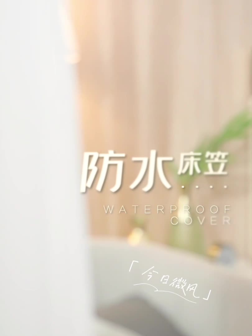 91家纺网 家纺一手货源 找家纺 雯豆 2022新款单层防水磨毛床笠 浅灰色-防水款