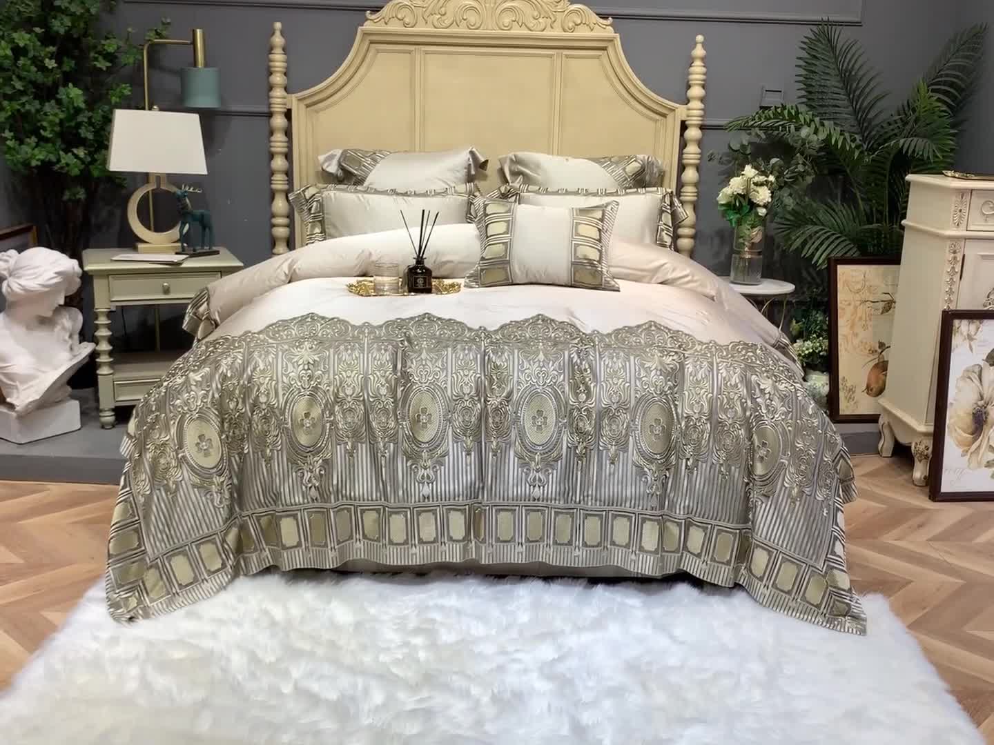 91家纺网 家纺一手货源 找家纺 （总）缔缦家纺 2022新款重磅真丝棉系列四件套-米兰之旅