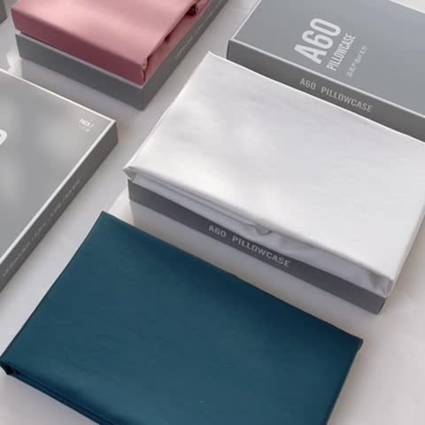 91家纺网 家纺一手货源 找家纺 （总）A类60支全棉贡缎大号枕套50*80cm加大纯棉枕头套