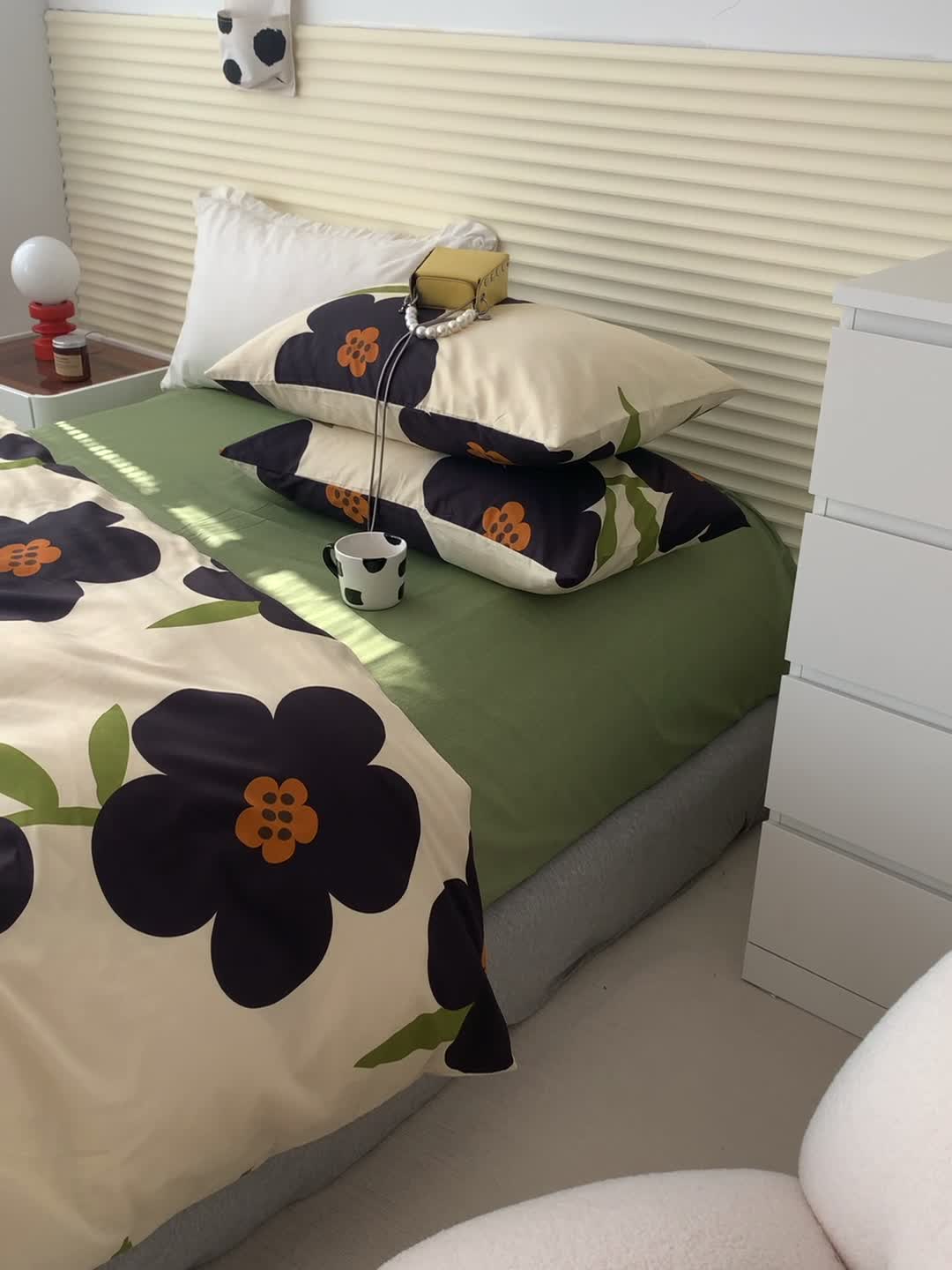 91家纺网 家纺一手货源 找家纺 怡家居 2022春季新款全棉四件套第四批 绿兰