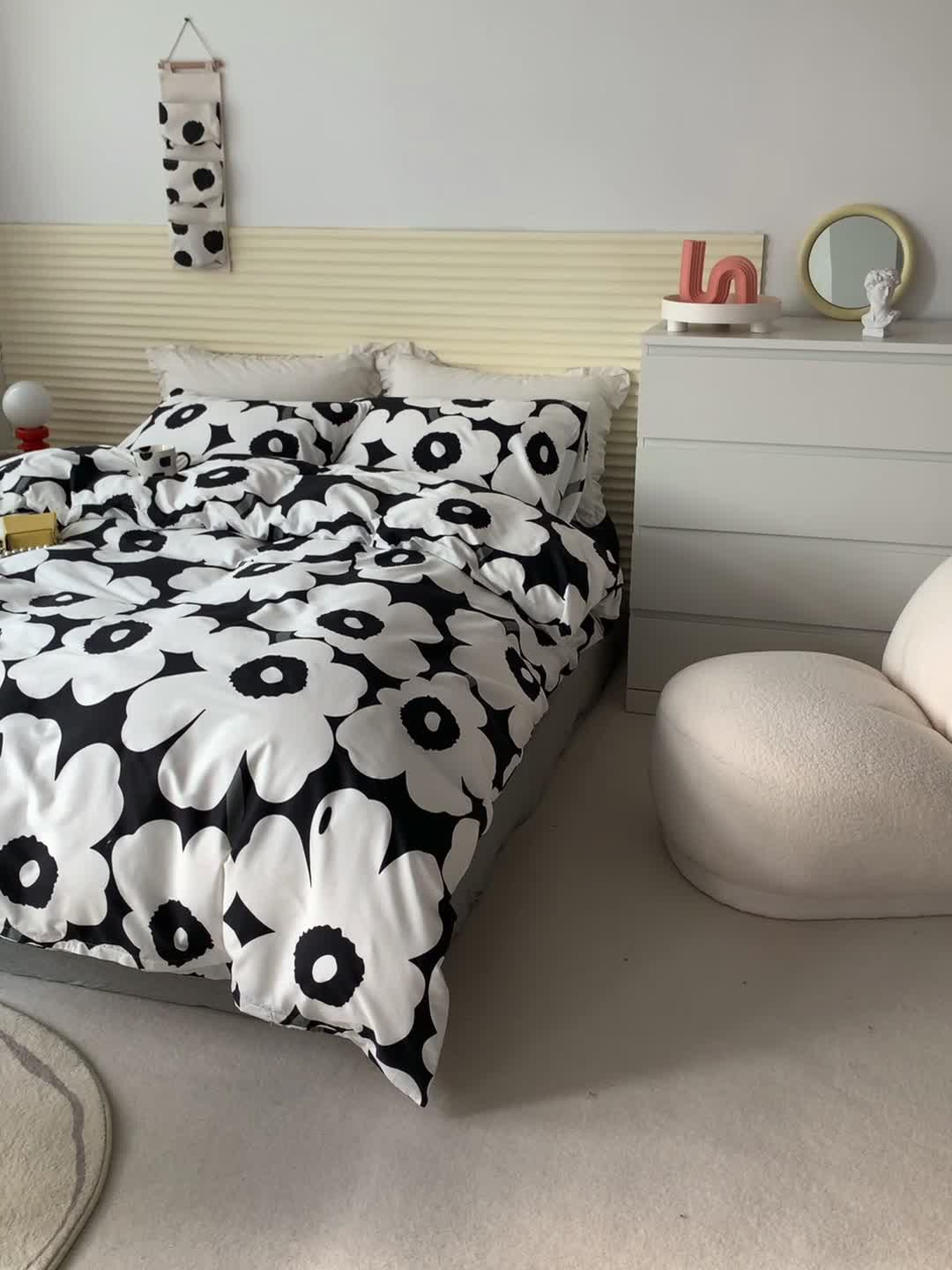 91家纺网 家纺一手货源 找家纺 怡家居 2022春季新款全棉四件套第四批 初曼