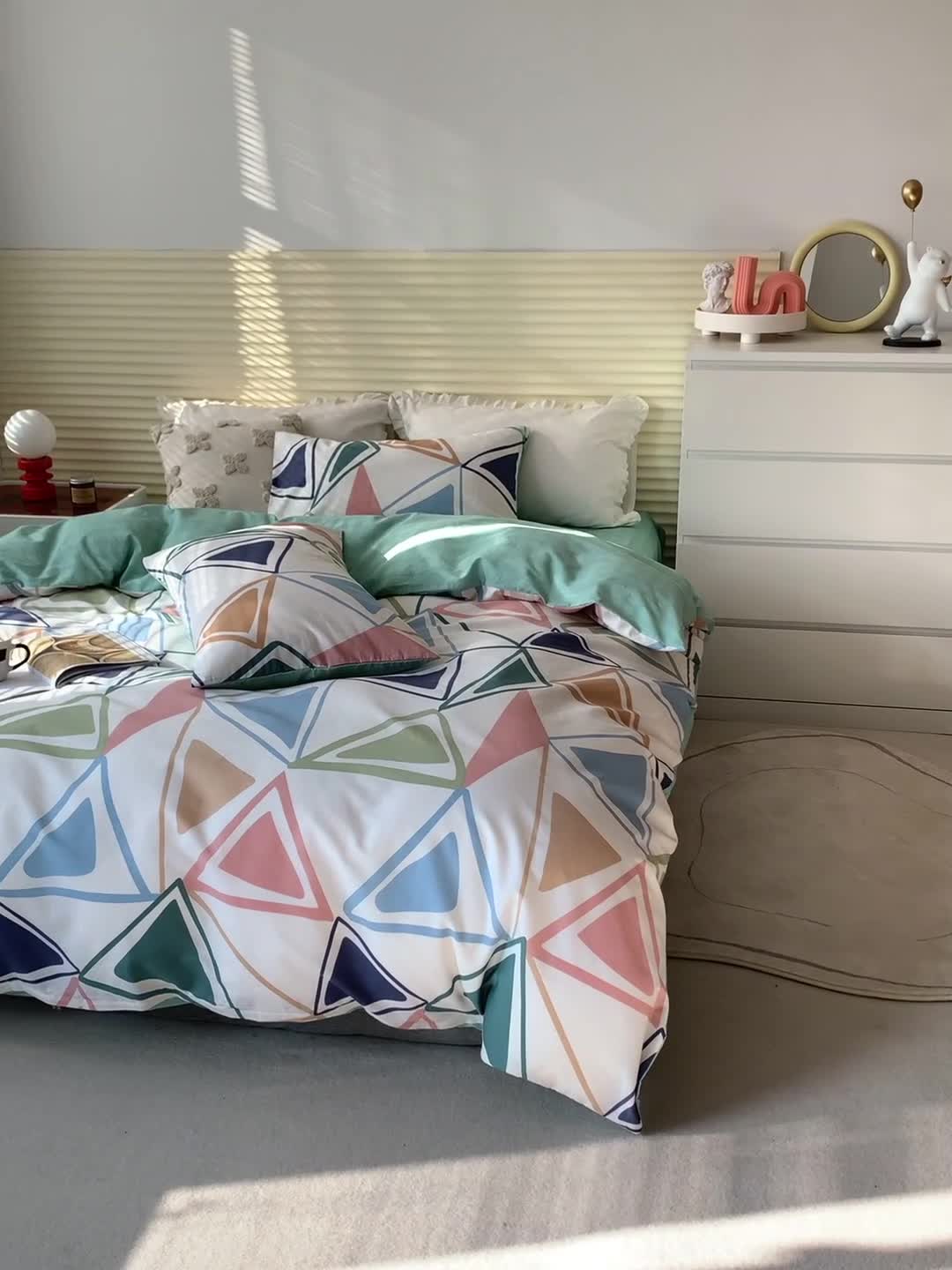 91家纺网 家纺一手货源 找家纺 怡家居 2022春季新款全棉四件套第五批 奇妙之旅