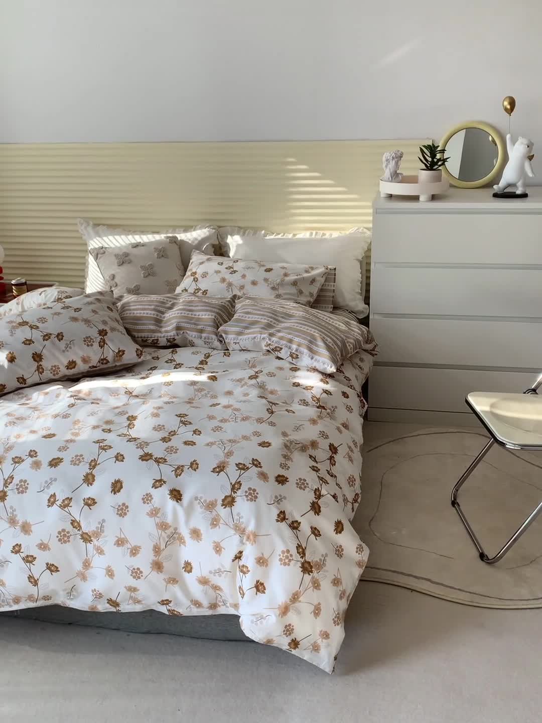 91家纺网 家纺一手货源 找家纺 怡家居 2022春季新款全棉四件套第五批 若溪