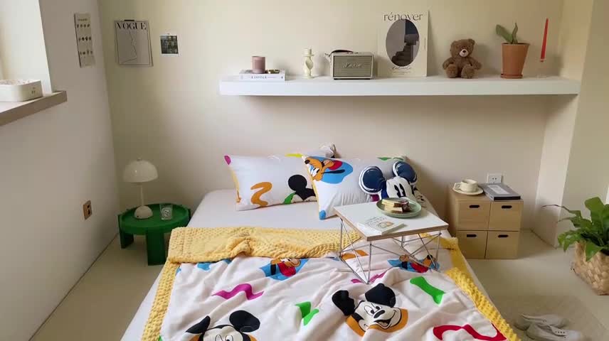 91家纺网 家纺一手货源 找家纺 星期八 2022新款迪士尼正版豆豆夏被 布鲁托