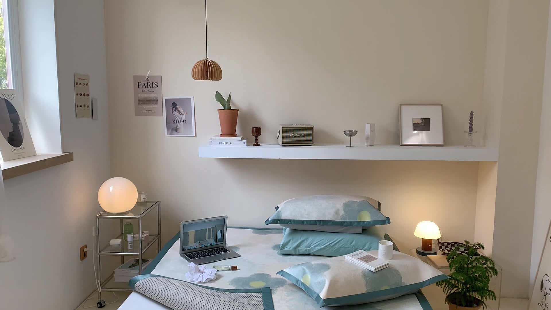 91家纺网 家纺一手货源 找家纺 昔可 2022新款900D数码印花冰藤养生席 写意蓝花