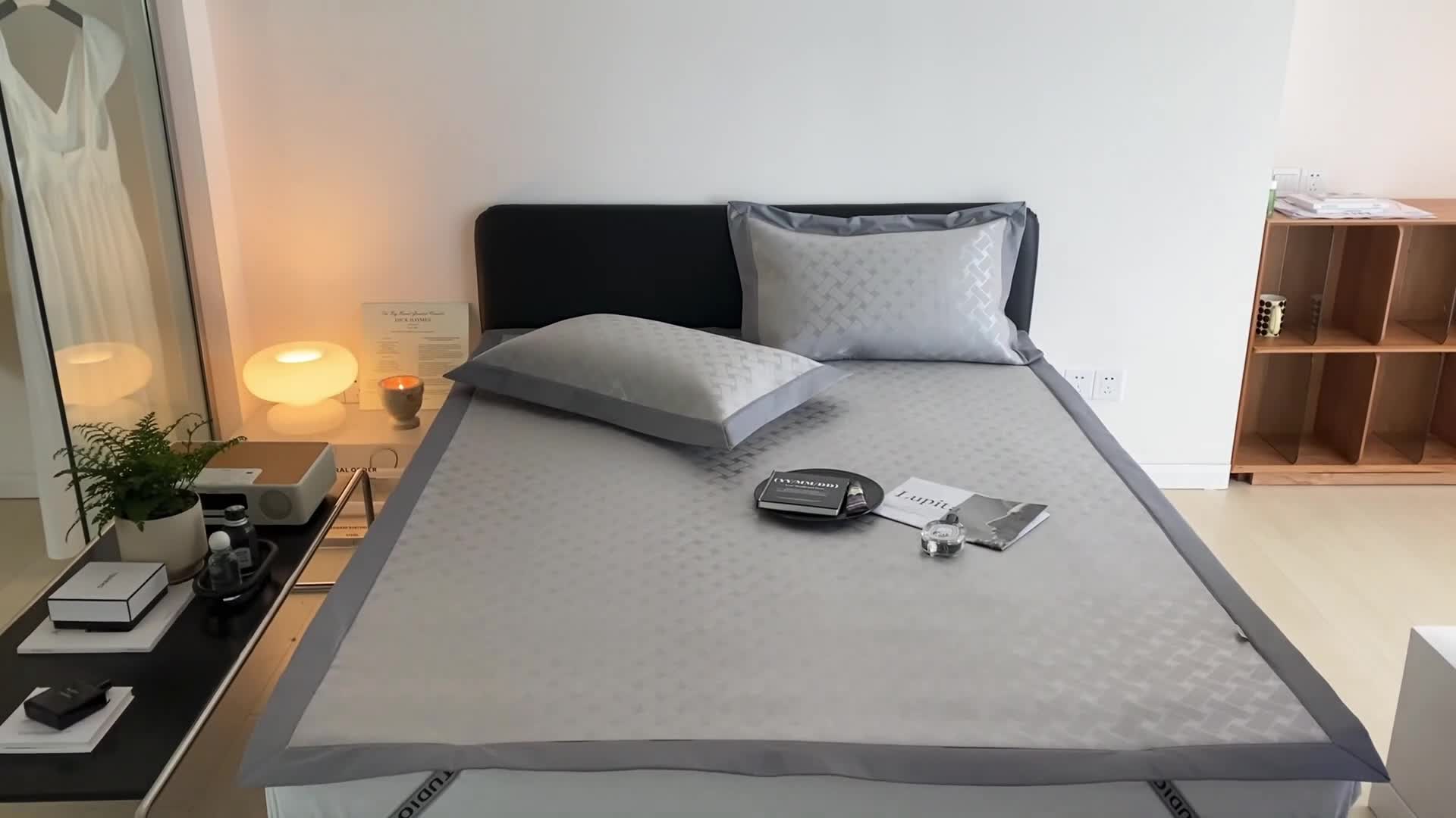 91家纺网 家纺一手货源 找家纺 （总）昔可 2022新款900D水洗提花养生凉席