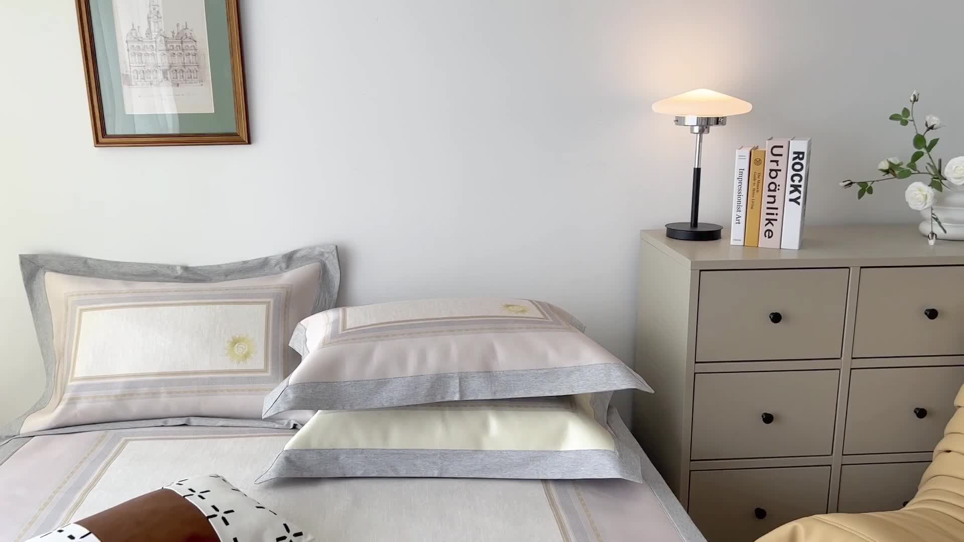 91家纺网 家纺一手货源 找家纺 时年 2022新款水洗冰露丝养生席凉席 小幸运-粉