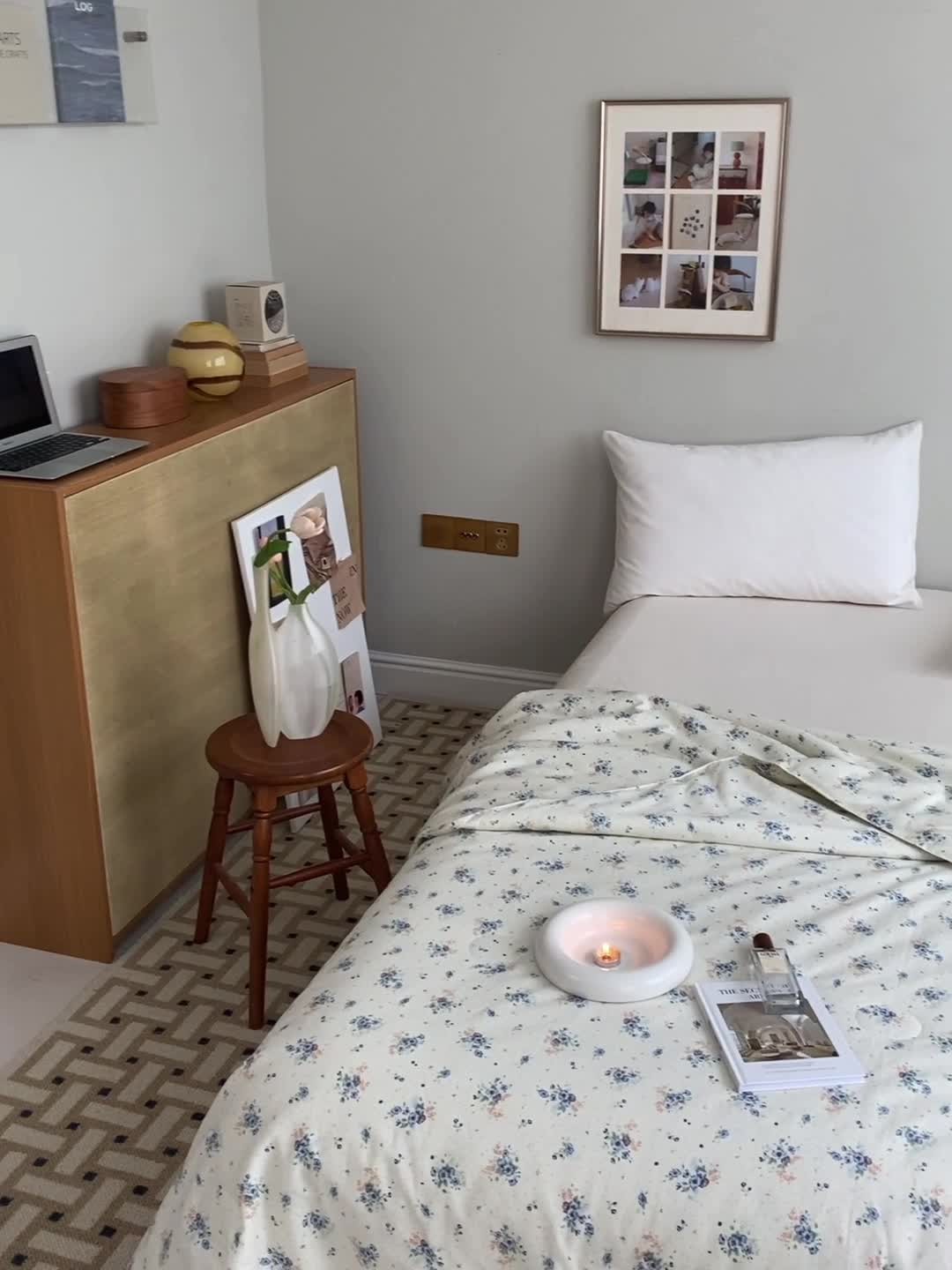 91家纺网 家纺一手货源 找家纺 棉眠 2022新款13070全棉碎花系列夏被 艾莎蓝