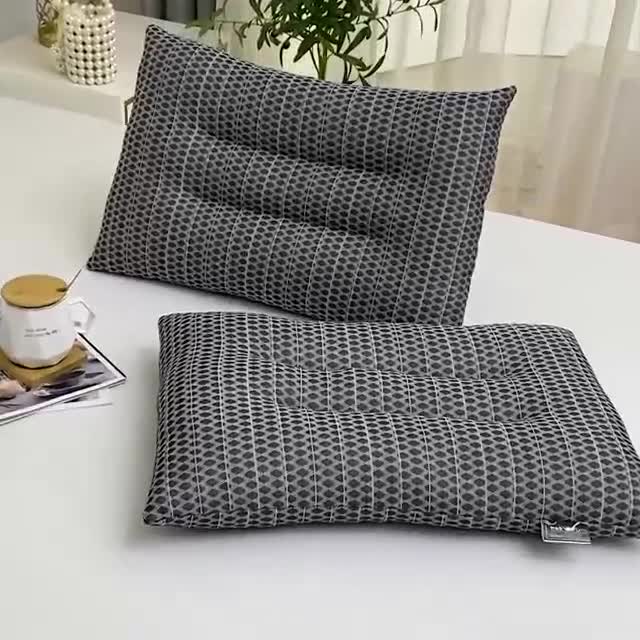 91家纺网 家纺一手货源 找家纺 新品石墨烯微电能碎乳胶颗粒枕芯直播微商礼品厂家直销