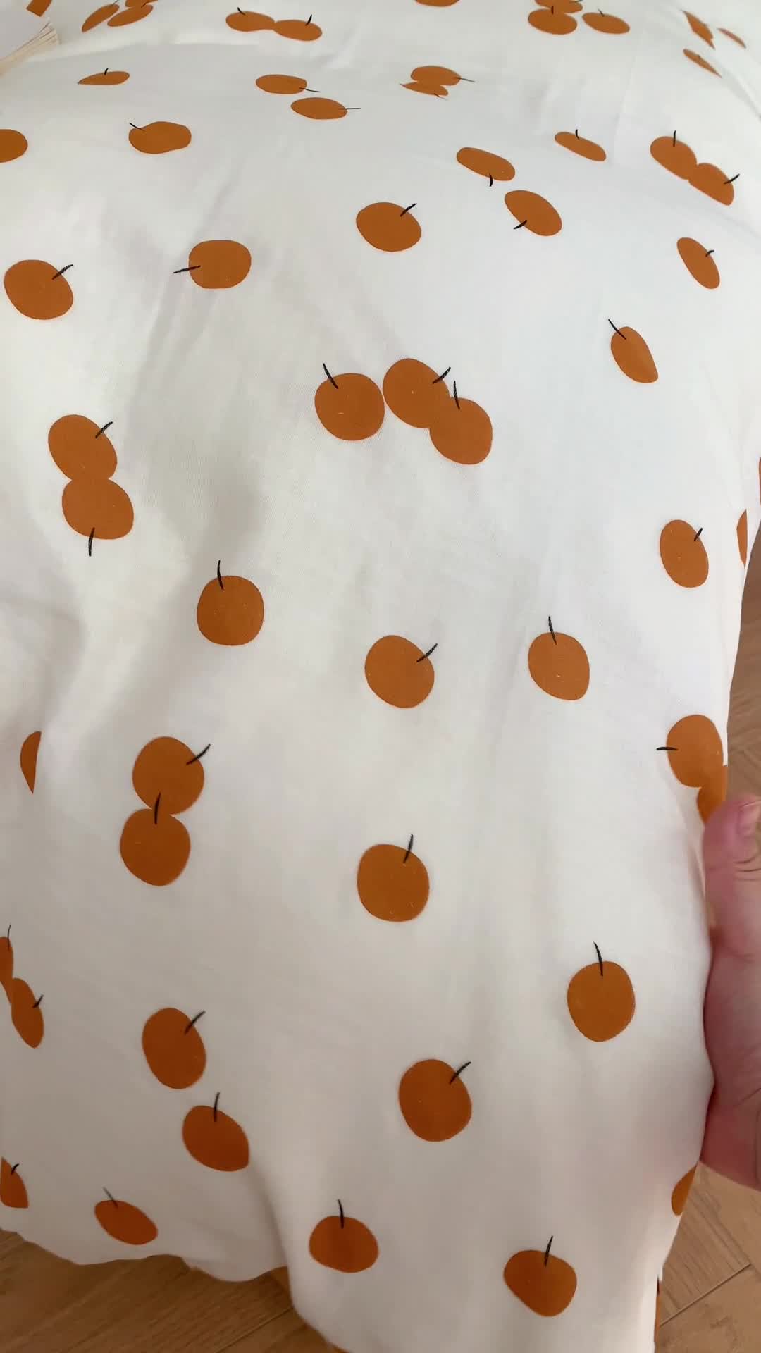 91家纺网 家纺一手货源 找家纺 金丝鸟 2022新款全棉双层纱四件套 山楂树之恋