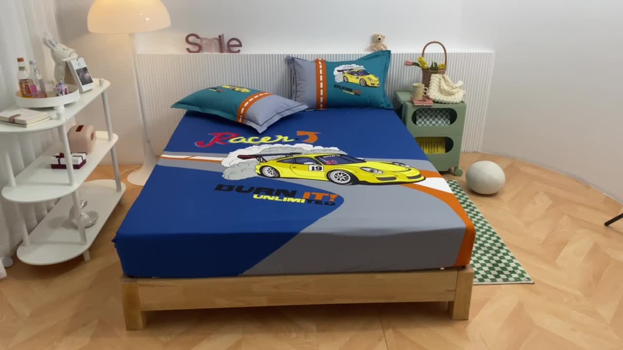 91家纺网 家纺一手货源 找家纺 金爱家 2023新款全棉大版单品 兜兜风