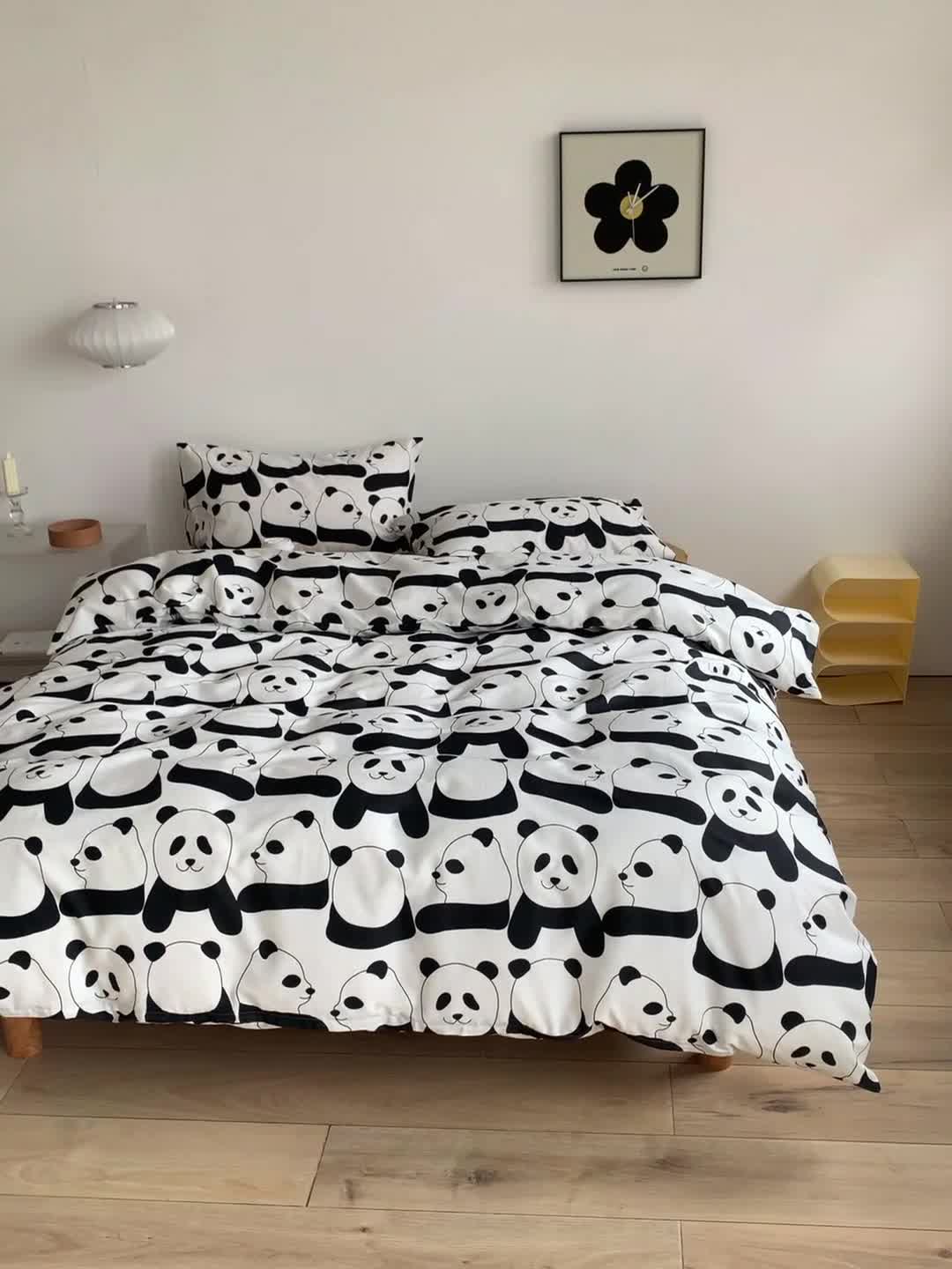 91家纺网 家纺一手货源 找家纺 怡家居 2022新款全棉印花四件套第七批 盼盼