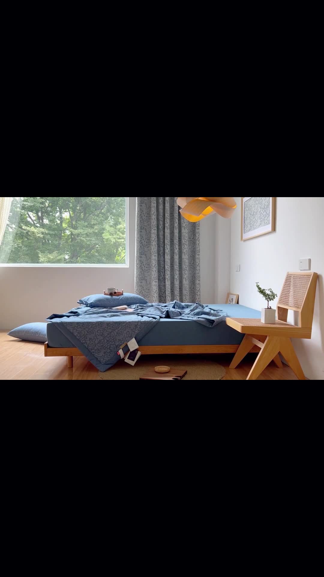 91家纺网 家纺一手货源 找家纺 安莱生活 2022新款高端双层纱华夫格色织大提花夏被 华夫格深蓝