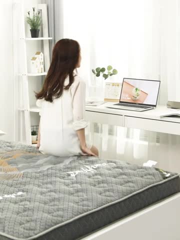 91家纺网 家纺一手货源 找家纺 （总）优莱床垫 2024新款乳胶硬质棉立体床垫