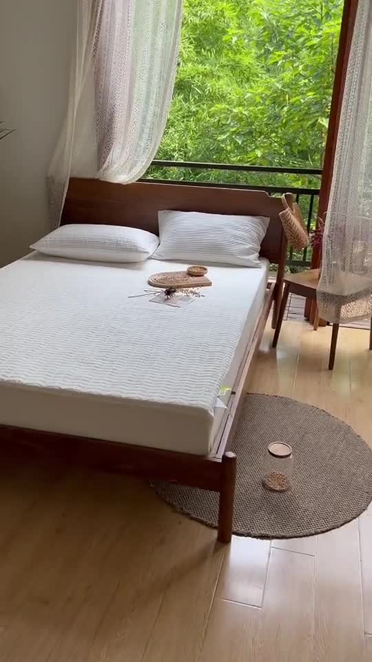 91家纺网 家纺一手货源 找家纺 (总) 安莱生活 2022新款A类母婴级原棉夹棉大豆床笠