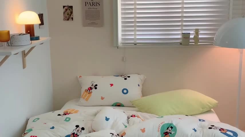 91家纺网 家纺一手货源 找家纺 星期八 2022新款迪士尼春秋被冬被 m米奇