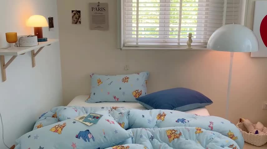 91家纺网 家纺一手货源 找家纺 星期八 2022新款迪士尼春秋被冬被 跳跳虎