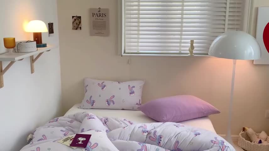 91家纺网 家纺一手货源 找家纺 星期八 2022新款迪士尼春秋被冬被 星黛露