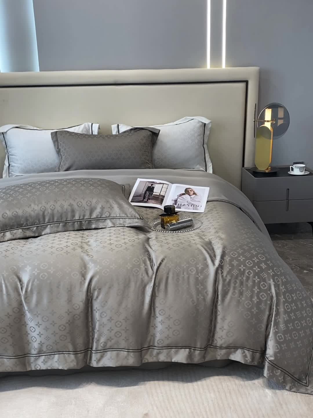 91家纺网 家纺一手货源 找家纺 （总）优悦生活馆 2024新款工艺款提花磨毛四件套