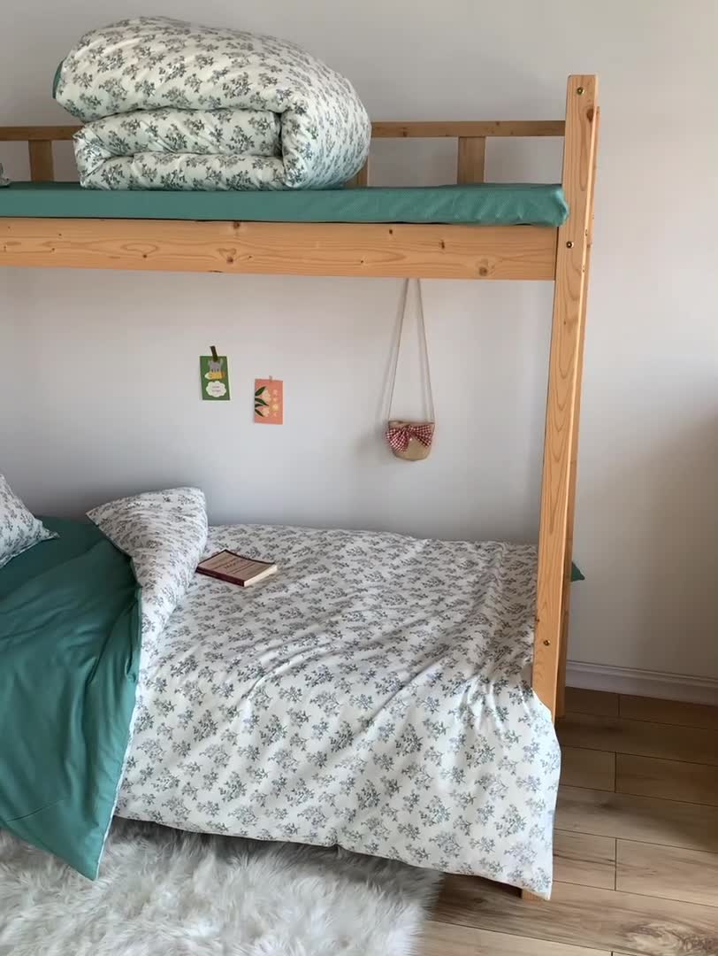 91家纺网 家纺一手货源 找家纺 怡家居 2023新款开学季全棉学生宿舍六件套 叶凡