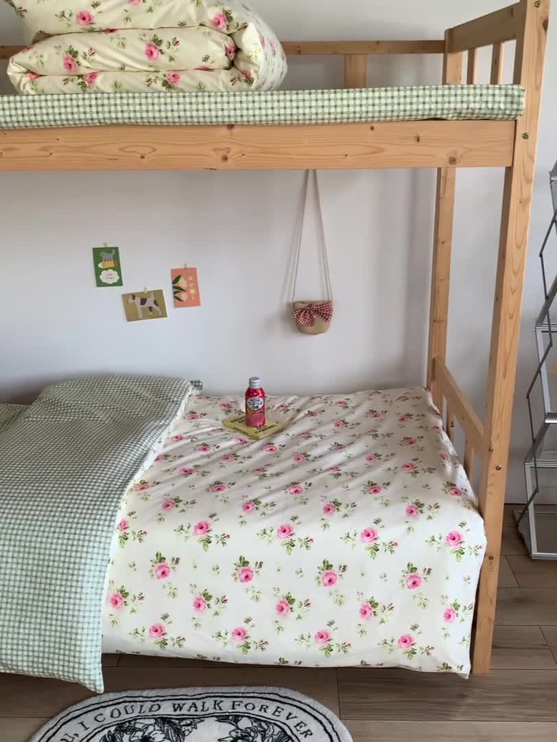 91家纺网 家纺一手货源 找家纺 怡家居 2023新款开学季全棉学生宿舍六件套 芸青