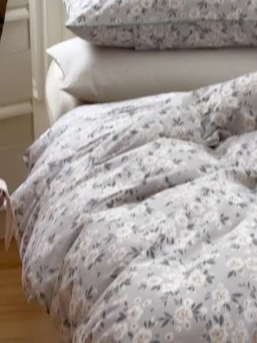 91家纺网 家纺一手货源 找家纺 昔可家纺2022新款嵌绳全棉四件套套件组图一 浮生