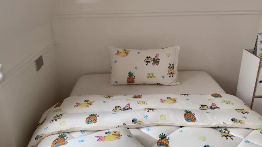 91家纺网 家纺一手货源 找家纺 (总)星期八 海绵宝宝春秋被冬被系列