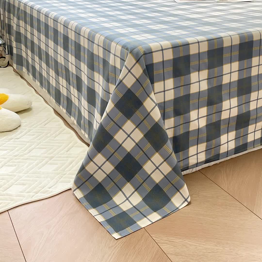 91家纺网 家纺一手货源 找家纺 绵庭 2022年秋冬12868全棉四件套 朗阁