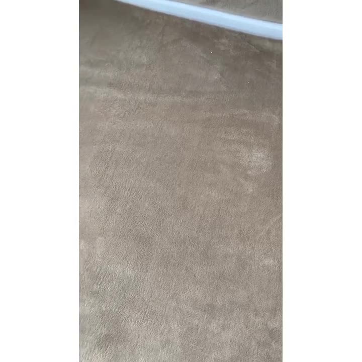 91家纺网 家纺一手货源 找家纺 小虾米 2022新款加厚牛奶绒单品床笠单件套三件套 咖啡色