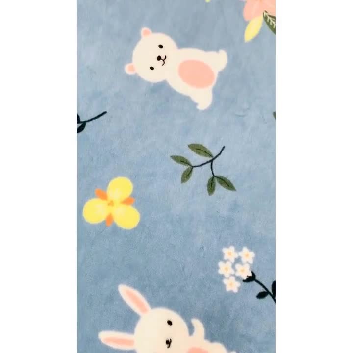 91家纺网 家纺一手货源 找家纺 小虾米 2022新款加厚牛奶绒单品床笠单件套三件套 温馨小鹿