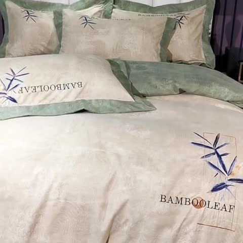 91家纺网 家纺一手货源 找家纺 （总）梦柏家纺 2022新款亲肤雅棉绣花四件套