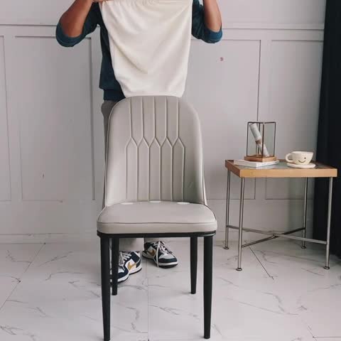 91家纺网 家纺一手货源 找家纺 （总）共鸣 2022新款玉米绒系列椅套-弧形款