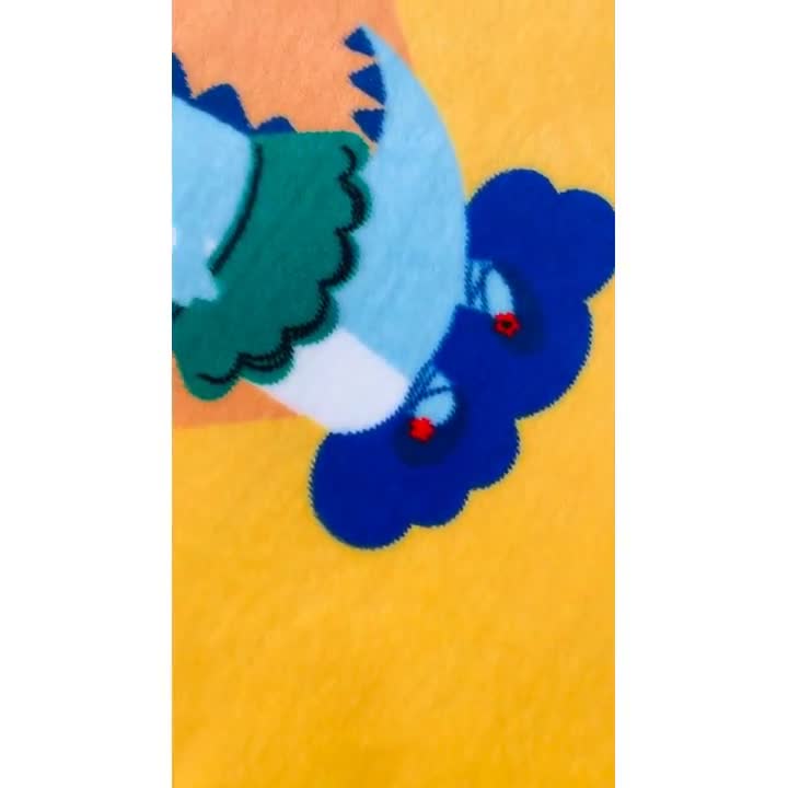 91家纺网 家纺一手货源 找家纺 小虾米 2022新款加厚牛奶绒单品床笠单件套三件套可爱龙