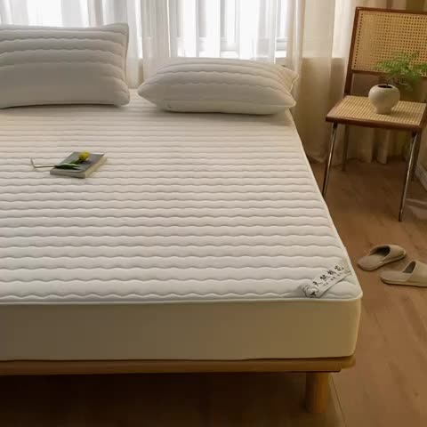 91家纺网 家纺一手货源 找家纺 总雪云美2023新款A类新疆棉花床笠全棉水洗棉夹棉床笠单件