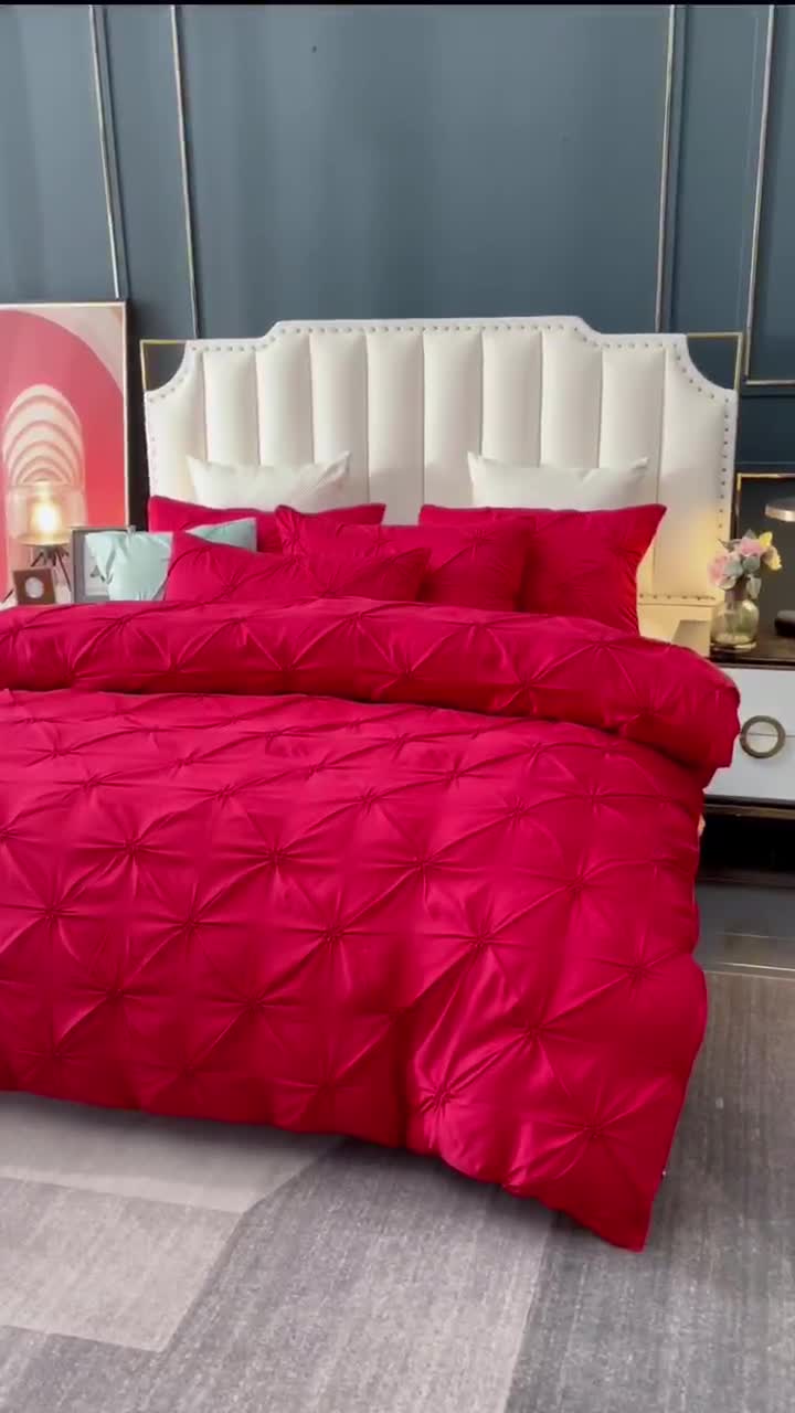 91家纺网 家纺一手货源 找家纺 总 宅家居 2024轻奢全棉纯手工扭花四件套-巴洛斯