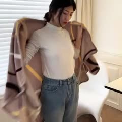 91家纺网 家纺一手货源 找家纺 美伦美焕直播爆款加厚小清新牛奶绒空调毯披肩毯午睡毛毯风轻云淡