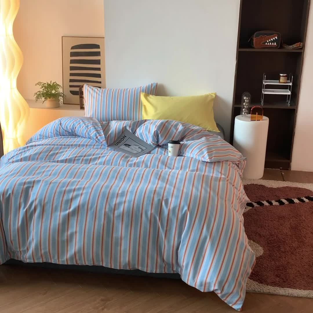 91家纺网 家纺一手货源 找家纺 怡家居 2022新款直播供货全棉印花四件套-第九批 独白