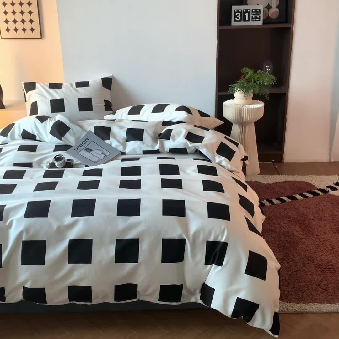 91家纺网 家纺一手货源 找家纺 怡家居 2022新款直播供货全棉印花四件套-第九批 彼岸