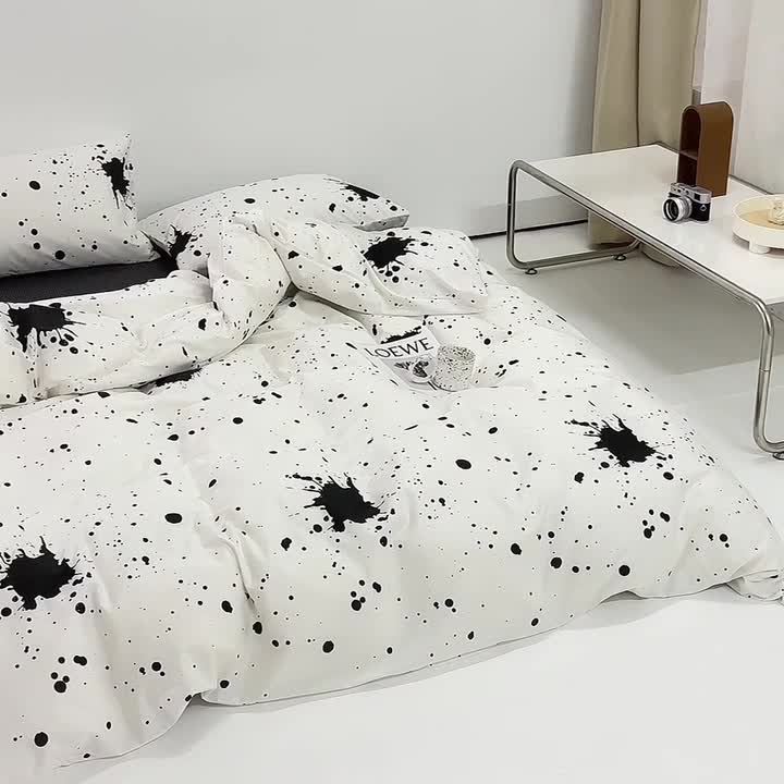 91家纺网 家纺一手货源 找家纺 怡家居 2022新款直播供货全棉印花四件套二 璀璨