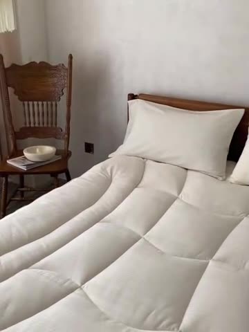 91家纺网 家纺一手货源 找家纺 （总）安莱生活 2023新款原棉大豆床褥软床垫