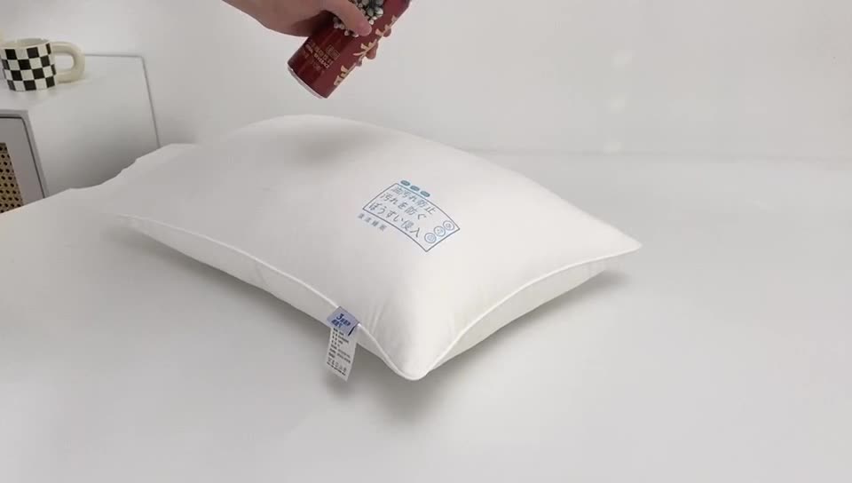 91家纺网 家纺一手货源 找家纺 （总）微枕芯 2023新款三防功能单边中枕和低枕48*74cm