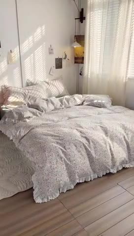 91家纺网 家纺一手货源 找家纺 千朵 2023新款蕾丝花边四件套 集美世界