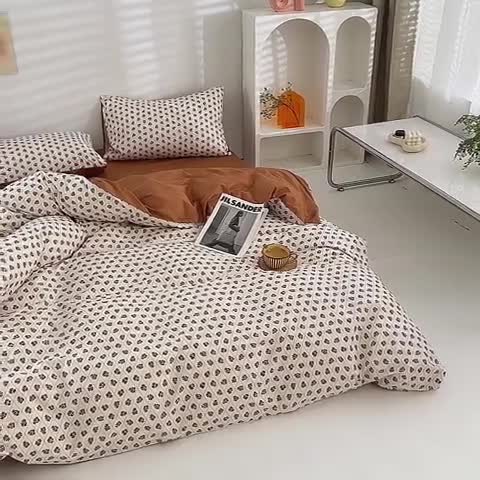 91家纺网 家纺一手货源 找家纺 绫韵2023春夏精梳斜纹全棉13372花卉溪慕纯棉系列 蔷薇