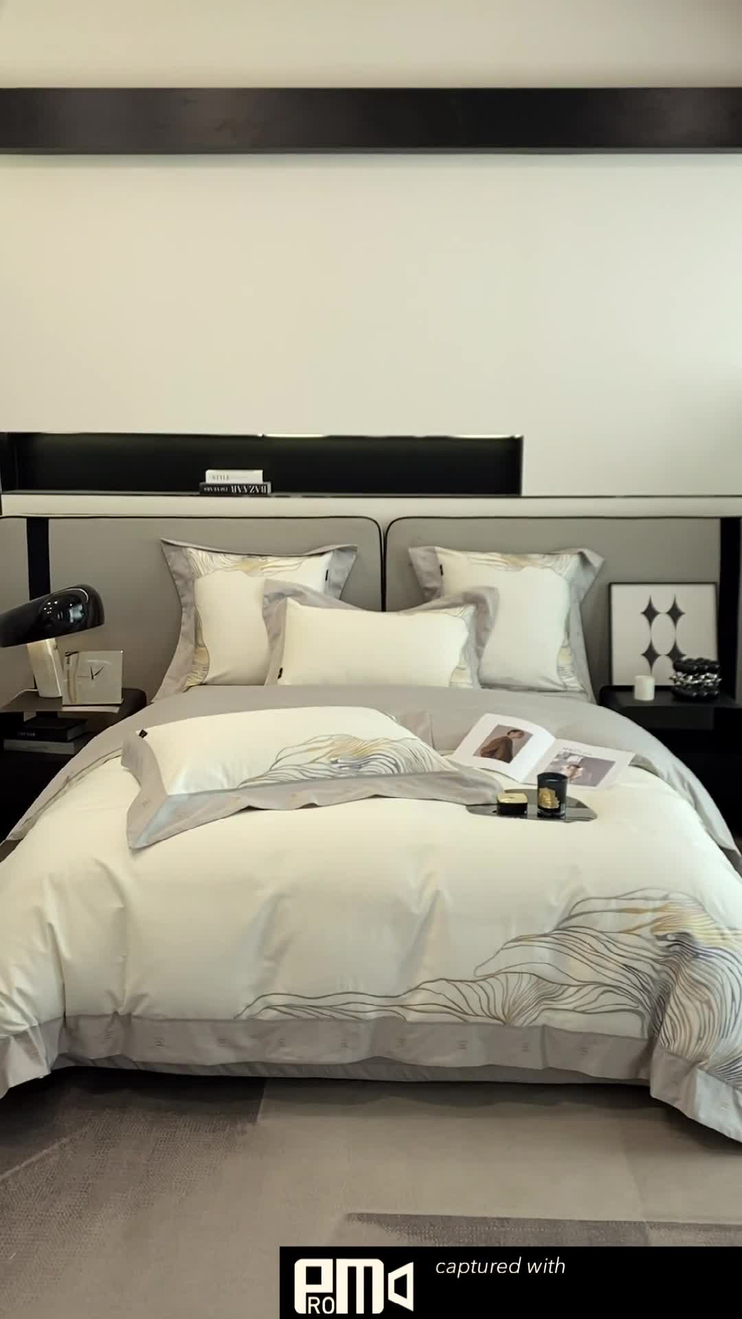 91家纺网 家纺一手货源 找家纺 （总）品家居2025新款全棉长绒棉四件套