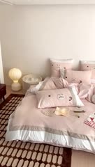 91家纺网 家纺一手货源 找家纺 星野 2023春夏新品棉第三波四件套 露营季