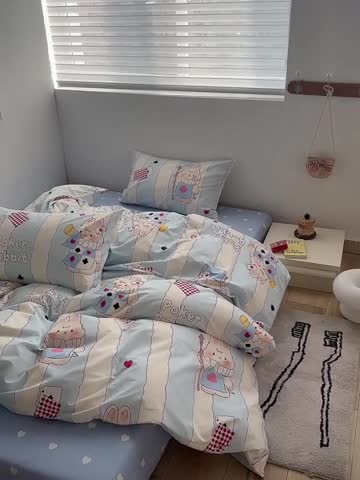 91家纺网 家纺一手货源 找家纺 （总）怡家居 2023春夏新款全棉卡通系列四件套