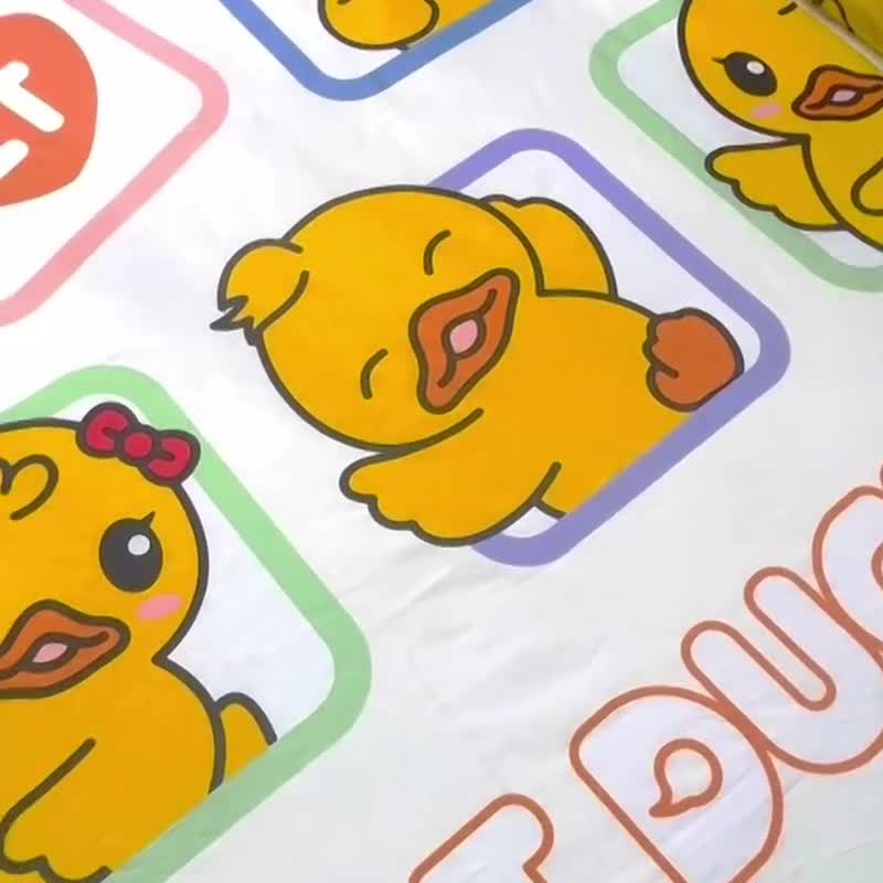 91家纺网 家纺一手货源 找家纺 小虾米 2023新款上下铺小黄鸭系列全棉床笠（可定制） 鸭鸭公主