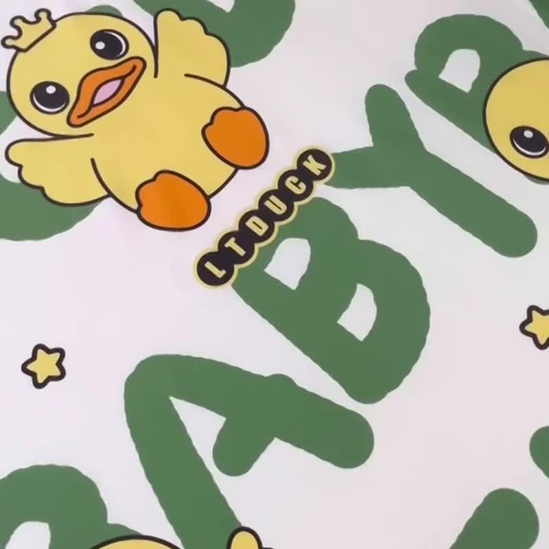 91家纺网 家纺一手货源 找家纺 小虾米 2023新款上下铺小黄鸭系列全棉床笠（可定制） 字母鸭